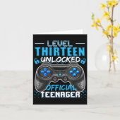 Carte Niveau 13 Débloqué Officiel Adolescent Vidéo Jeu 1 (Fleur jaune)
