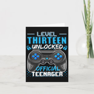 Carte Niveau 13 Débloqué Officiel Adolescent Vidéo Jeu 1