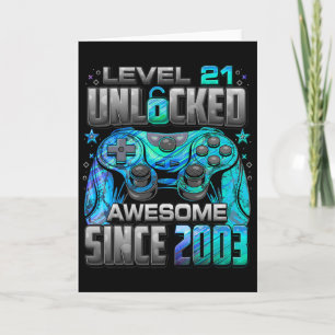 Carte Niveau 21 débloqué Incroyable depuis le 21e annive