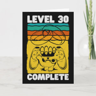 Carte Niveau 30 Joueur complet - 30e anniversaire de mar