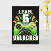 Carte Niveau 5 Jeu vidéo déverrouillé 5e Jeu d'anniversa (Fleur jaune)