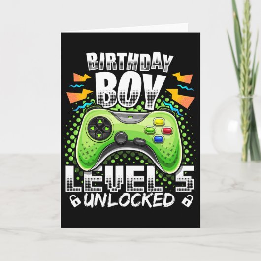 Carte Niveau 5 Jeu vidéo déverrouillé 5e Jeu d'anniversa (Devant)
