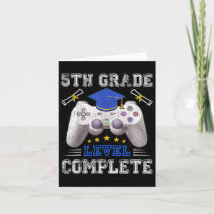 Carte Niveau 5e Classe Gamer Cl De 2025 Graduati