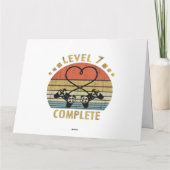Carte Niveau 7 Complété - Cadeau 7ème Anniversaire de Ma (Dos)