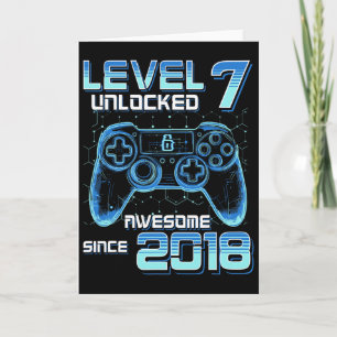 Carte Niveau 7 Débloqué Fête de jeu vidéo 7e anniversair