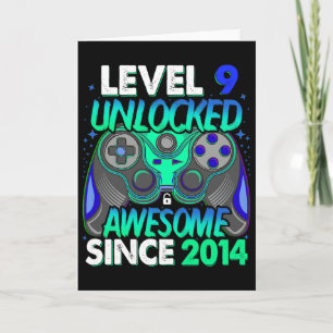 Carte Niveau 9 Débloqué Jeu Vidéo Garçon de 9 Ans 9e Bi