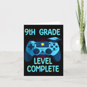 Carte niveau 9e année complété dernier jour d'école drôl