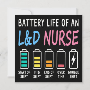 Carte Niveau de batterie d'un graphique d'humour d'infir