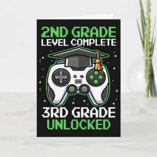 Carte Niveau de gamer de 2e année jusqu'à 3e année