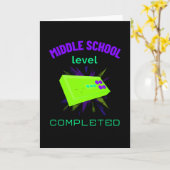 Carte niveau du collège achevé (Fleur jaune)