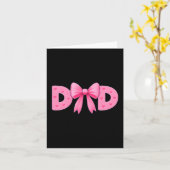Carte Nk Bow Dad Cket Proud Dad Daughter Matching Father (Fleur jaune)