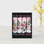 Carte Nk Coquette Bow Nutcracker Friends Snow Globe Chri (Fleur jaune)