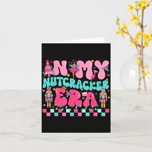 Carte Nk In My Nutcracker Era Nutcracker Squad Christmas (Fleur jaune)