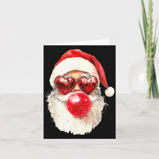Carte Nk Santa Christmas Bubble Gum Nk Sungles (Devant)
