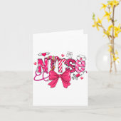 Carte Nk Valentine Nurse Coquette Bow Cuds Favorite  (Fleur jaune)