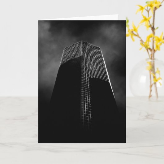 Carte No 20 Queen St W 1 (Fleur jaune)