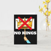 Carte No Kings Greeting Card (Fleur jaune)
