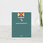 Carte No Kings Greeting Card (Dos)