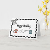 Carte No Matter the Distance Birthday  (Fleur jaune)