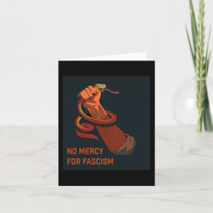 Carte No Mercy For Fascism 2025 Edition