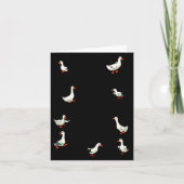 Carte No My Ducks Are Certainly Not In A Row Funny Duck (Devant)