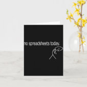 Carte No Spreadsheets Today Accounting Spreadsheets Acco (Fleur jaune)