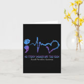 Carte No Story Should End Too Soon Suicide Prevention (Fleur jaune)