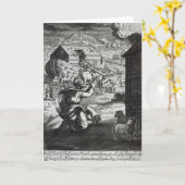 Carte Noah entre dans l'Arche (Fleur jaune)