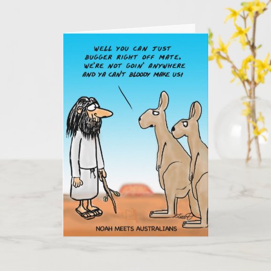 Carte Noah Meets (Fleur jaune)