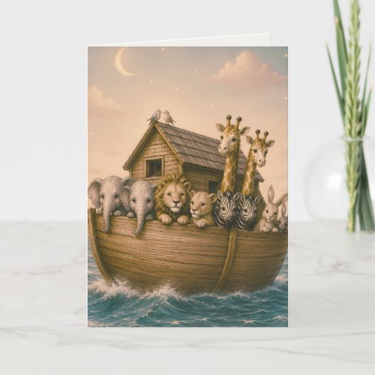 Carte Noah's Ark Crèche Islamique (Devant)