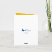 Carte Noces de diamant doré 20 ans (Dos)