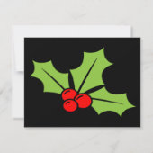 Carte Nocturnes du canal de Noël (Dos)