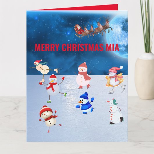 Carte Noël (Devant)