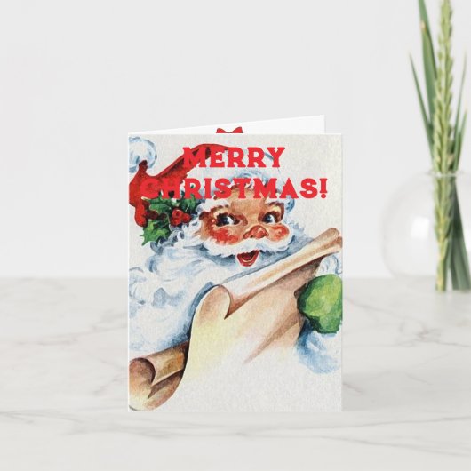 Carte Noël (Devant)