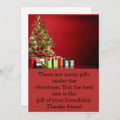 carte noël (Devant / Derrière)