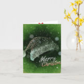 Carte Noël (Fleur jaune)