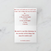 carte noël (Intérieur)