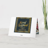 Carte Noël (Dos)