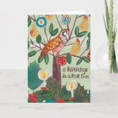 Carte Noël 12 jours de Noël Partridge Pear Tree (Devant)