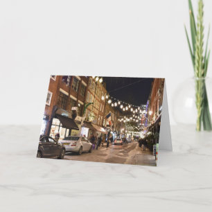 Carte Noël à Covent Garden Londres UK Photographie