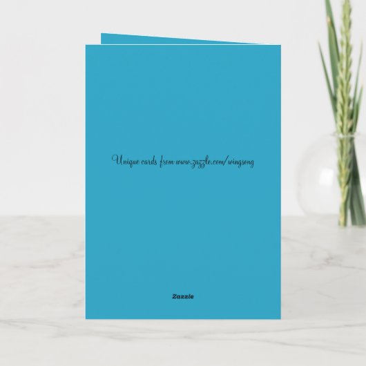 Carte Noël à Grandson (Dos)