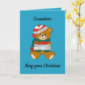 Carte Noël à Grandson (Fleur jaune)