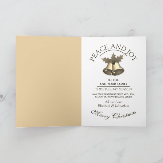 Carte Noël à Mistletoe Bells (Intérieur)