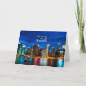 Carte Noël à Singapour (Devant)