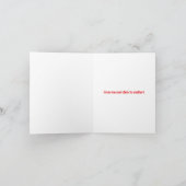 Carte Noël ami poulet (Intérieur)