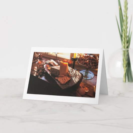 CARTE NOËL APPORTE SOUVENIRS ET SOUVENIRS D'AMIS (Devant)