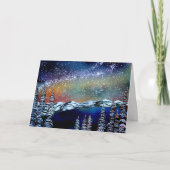 Carte Noël au lac Tahoe (Devant)