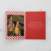 Carte noël avec le...vintage aquarelle photo (Intérieur)