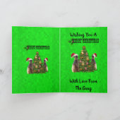 Carte Noël Avec Les Meerkats, (Intérieur)