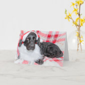 Carte Noël Bah Humbug (Fleur jaune)